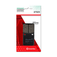 画像をギャラリービューアに読み込む, Brembo OE Honda Mbx/Peugeot Vivacity/Sachs Madass Carbon Ceramic Brake Pad - Front