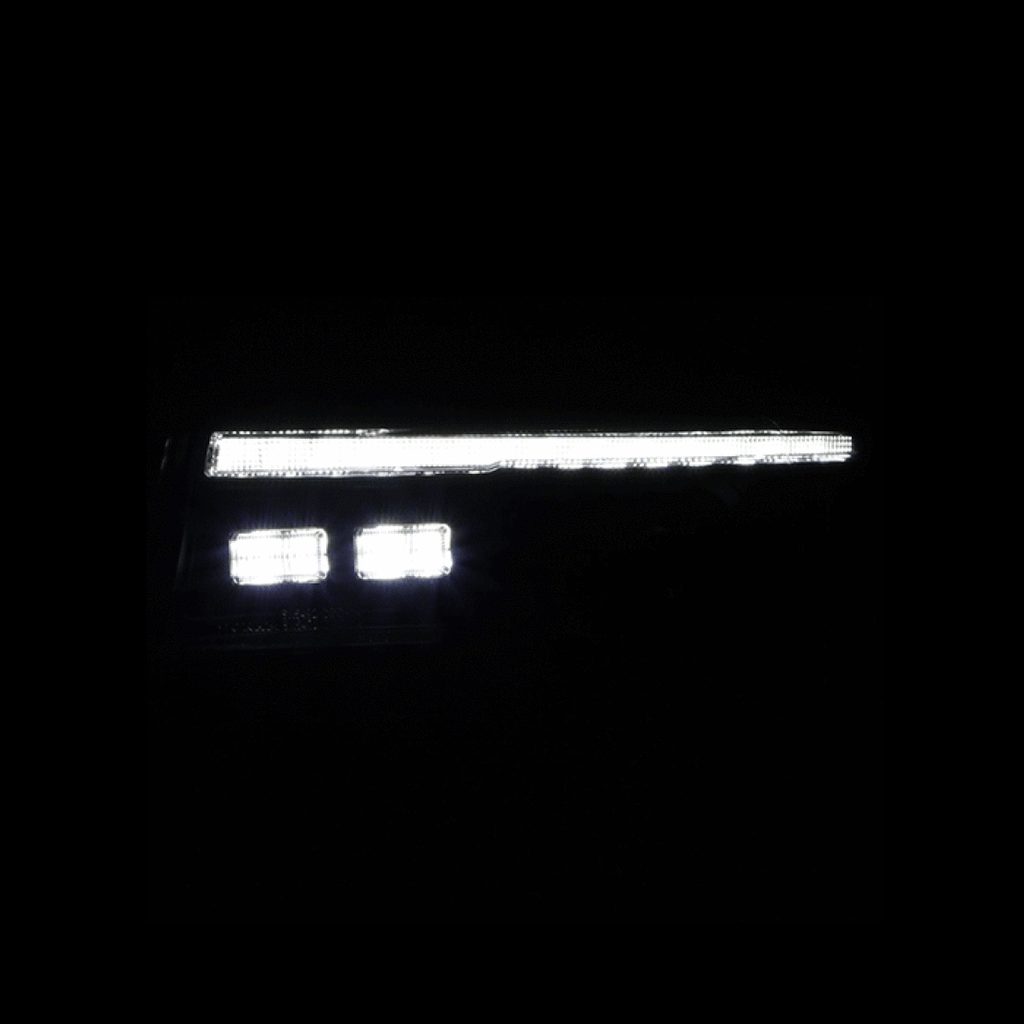 Spyder 14-21 Jeep Grand Cherokee High-Power LED Headlights - Black (PRO-YD-JGC14HIDAP-SBGR-BK)