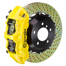 画像をギャラリービューアに読み込む, Brembo 04 360 Challenge Stradale Fr GT BBK 6Pis Cast 380x32 2pc Rotor Drilled-Yellow