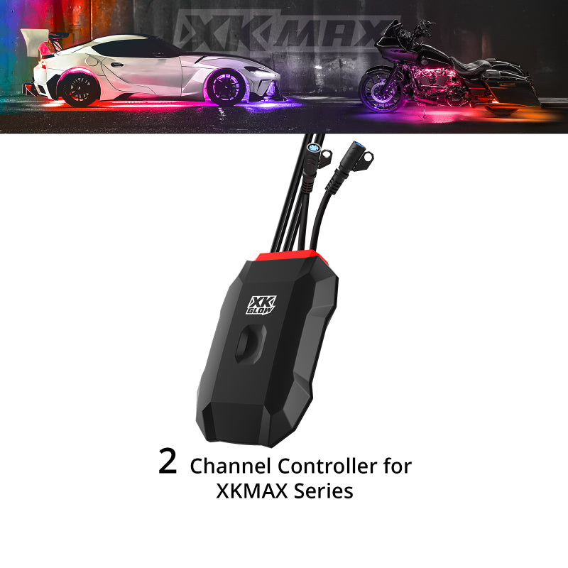 XK Glow XKmax 2 Channel RGBW Controller