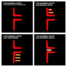 画像をギャラリービューアに読み込む, Spyder 21-23 Chevy Tahoe/Suburban (Halogen Only) LED Tail Lights - Blk (ALT-YD-CSUB21HAL-GR-BK)
