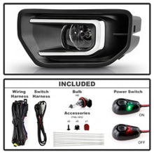 画像をギャラリービューアに読み込む, Spyder 24-26 Ford Ranger OEM Fog Lights w/Switch - Clear (FL-FR24-C)