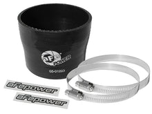 画像をギャラリービューアに読み込む, aFe Magnum FORCE Intake Coupling Kit (3-3/4 IN ID to 3-1/2 IN ID x 3 IN L) Straight Black