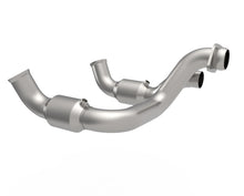 画像をギャラリービューアに読み込む, Kooks 20-22 Ford F250 7.3L V8 / Ford F350 7.3L V8 1-7/8in x 3in SS Headers w/ Green Catted Conn
