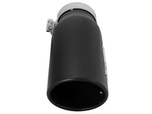 画像をギャラリービューアに読み込む, aFe MACH Force-Xp Universal Exhaust Tip 3-1/2ININ x 4-1/2IN Outlet x 12IN Black Left Side Exit