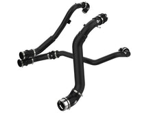 画像をギャラリービューアに読み込む, aFe BladeRunner Aluminum Hot and Cold Charge Pipe Kit Black Ford F-150 24-26 V6-2.7L (tt)
