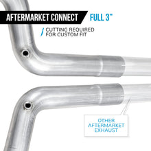 画像をギャラリービューアに読み込む, Stainless Works 15-25 Mustang GT Lead Pipe Kit - Aftermarket Connect
