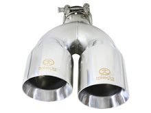 画像をギャラリービューアに読み込む, aFe Takeda 2.5in 304 Stainless Steel Clamp-on Exhaust Tip Drivers Side 2.5in Inlet 4inDual- Polished