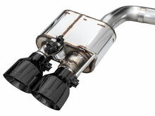 画像をギャラリービューアに読み込む, AWE 2024 Ford Mustang GT Fastback S650 RWD SwitchPath Cat-Back Exhaust w/ Quad Diamond Black Tips