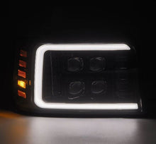 画像をギャラリービューアに読み込む, AlphaRex 92-96 Ford F-Series/Bronco NOVA-Series LED Proj Headlight Alpha-Bk w/Actv Light SS &amp; SBDRL