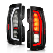 画像をギャラリービューアに読み込む, Anzo 07-14 Chevrolet Suburban / 07-14 GMC Yukon Black Full LED Tail Light Plank Style w/ Clear Lens