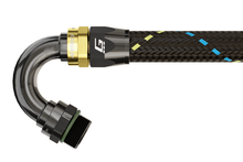 画像をギャラリービューアに読み込む, GReddy AN08 150 DEGREE ORB MALE BLACK/GOLD ANODIZED