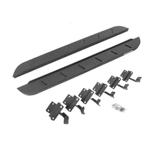 画像をギャラリービューアに読み込む, Go Rhino 17-22 Ford F-250 / F-350 Reg Cab 2DR RB10 Slim Running Boards Kit (w/Brackets) - Tex. Blk
