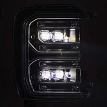 画像をギャラリービューアに読み込む, AlphaRex 23-26 Ford F-250 SD NOVA LED Proj Headlights Blk w/Activ Light/Seq Signal/Switchback