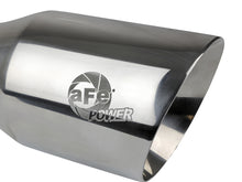 画像をギャラリービューアに読み込む, aFe MACH Force-Xp Univ 304 SS Double-Wall Clamp-On Exhaust Tip - Polished - 3in Inlet - 4.5in Outlet
