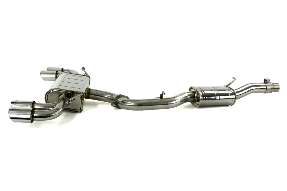 Invidia 14-17 VW Golf-R Q300 w/ Oval Stainless Steel Tips Cat-Back Exhaust
