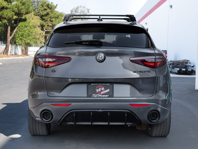 aFe MACH Force-Xp 3in to 2-1/2in Stainless Axle-Back Exhaust System Alfa Romeo Stelvio 17-26 L4-2.0L