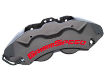 画像をギャラリービューアに読み込む, GrimmSpeed 02-21 Subaru WRX/STI 4-Piston Brake Caliper Kit - Gray (For 340mm Rotor)