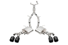 画像をギャラリービューアに読み込む, Corsa 22-25 Cadillac CT4 V Blackwing 3in Active Valve Cat-Back - 4.5in Carbon Fiber Black Tip
