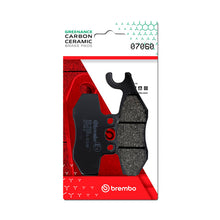 画像をギャラリービューアに読み込む, Brembo OE Piaggio X-Evo/Piaggio Mp3/Piaggio X10/Piaggio Medley Carbon Ceramic Brake Pad - Rear