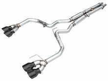 画像をギャラリービューアに読み込む, AWE 2024 Ford Mustang Dark Horse S650 RWD Track Edition Cat-Back Exhaust w/ Quad Diamond Black Tips