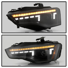 画像をギャラリービューアに読み込む, Spyder 13-17 Audi A5 HID Model Only Projector Headlights - Black (PRO-YD-AA513HIDSI-SEQGR-BK)