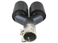 画像をギャラリービューアに読み込む, aFe Takeda 2.5in 304 Stainless Steel Clamp-on Exhaust Tip Driver side 2.5in Inlet 4in Dual-Carbon