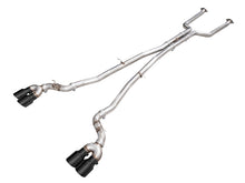 画像をギャラリービューアに読み込む, AWE Tuning BMW G90/G99 M5 Track Edition Cat-Back Exhaust - Diamond Black Tips