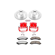 画像をギャラリービューアに読み込む, Power Stop 03-06 Cadillac Escalade Rear Z36 Truck &amp; Tow Brake Kit w/Calipers