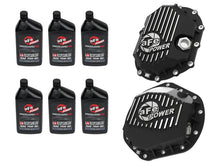 画像をギャラリービューアに読み込む, aFe Power Front/Rear Diff Cover Kit w/ Oil 11-19 GM Diesel Trucks V8 (AAM 9.25-12 &amp; AAM 11.5-14)