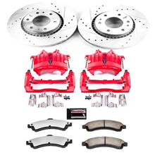 画像をギャラリービューアに読み込む, Power Stop 2005 Saab 9-7x Front Z36 Truck &amp; Tow Brake Kit w/Calipers