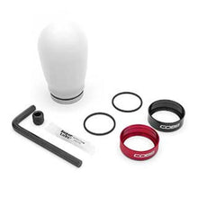 画像をギャラリービューアに読み込む, COBB 04-23 Volkswagen Golf GTI / 14-24 Volkswagen Golf R Tall Weighted Shift Knob - White