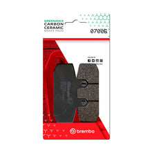 画像をギャラリービューアに読み込む, Brembo OE Aprilia Scarabeo/Aprilia Sportcity/Gilera Coguar Carbon Ceramic Brake Pad - Front