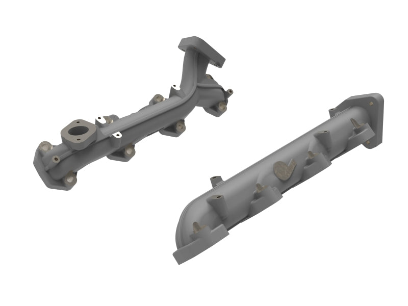 aFe BladeRunner Ported Ductile Iron Exhaust Manifold Ford Diesel Trucks 15-19 V8-6.7L (td)