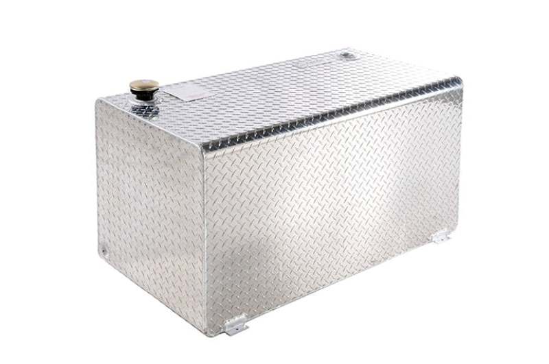 Dee Zee Universal Tanks - Short Rectangle Brite-Tread Aluminum