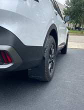 画像をギャラリービューアに読み込む, Rally Armor 23-26 Kia Sportage Black UR Mud Flap w/ Metallic Black Logo