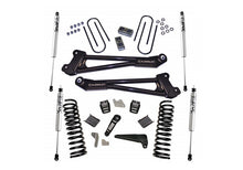 画像をギャラリービューアに読み込む, Superlift 13-18 Ram 3500 4WD Diesel 4in Lift Kit Replacement Radius Arms w/ Fox 2.0 Shocks