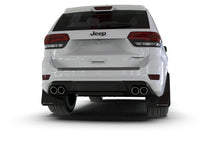 画像をギャラリービューアに読み込む, Rally Armor 18-22 Jeep Grand Cherokee SRT Trackhawk Black UR Mud Flap - White Logo