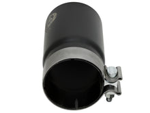 画像をギャラリービューアに読み込む, aFe MACH Force-Xp Universal Exhaust Tip 3-1/2 IN Inlet x 4 IN Outlet x 7 IN L Black Right Side Exit