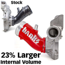 画像をギャラリービューアに読み込む, Banks Power 17-24 Chevrolet/GMC 2500/3500 6.6L Duramax L5P Monster-Ram Turbo Inlet Elbow - Red