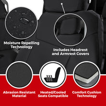 画像をギャラリービューアに読み込む, Covercraft 19-24 Toyota Rav4 Endura PrecisionFit Custom Second Row Seat Covers - Charcoal/Silver