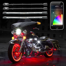 画像をギャラリービューアに読み込む, XK Glow Strip Million Color XKCHROME Smartphone App ATV/Motorcycle LED Light Kit 6xPod + 2x10In