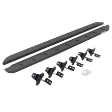 画像をギャラリービューアに読み込む, Go Rhino 18-22 Jeep Wrangler JLU 4DR RB10 Slim Running Boards Kit (Incl. Brackets) - Bedliner Coat