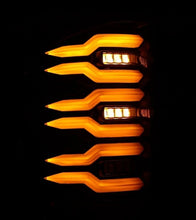 画像をギャラリービューアに読み込む, AlphaRex 07-13 Chevrolet Silverado 1500 (Ex. Hybrid Models) LUXX-Series LED Tail Lights Alpha-Black
