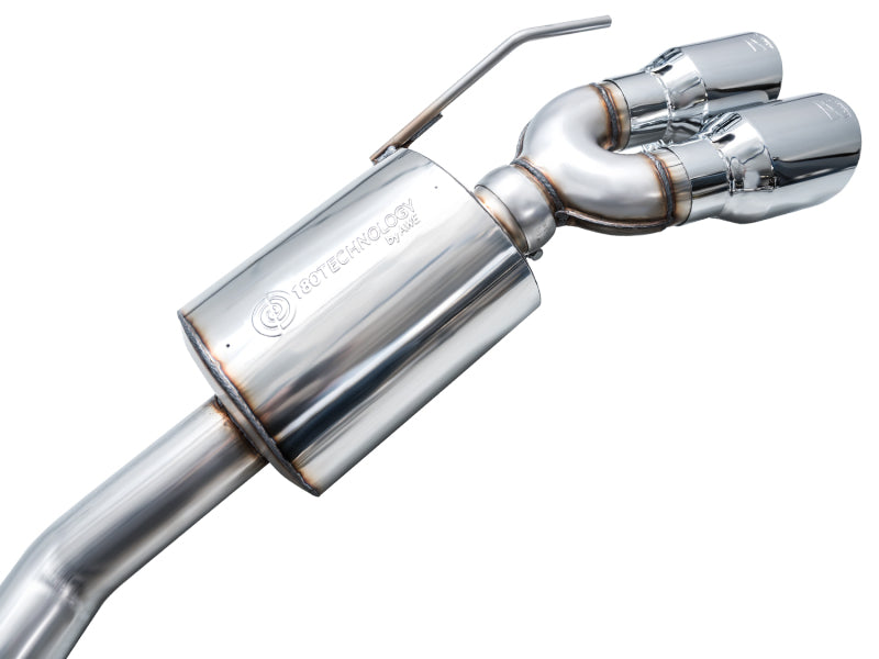 AWE Tuning 20-25 (Only Certain 2026 Models) Ford Explorer ST Touring Ed. Exhaust w/Chrome Silv Tips