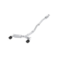 画像をギャラリービューアに読み込む, MBRP 22-23 Hyundai Kona N 2.0L Turbo 3in Cat Back Dual Rear with Carbon Fiber Tips - T304