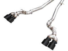画像をギャラリービューアに読み込む, AWE Tuning BMW G90/G99 M5 Track Edition Cat-Back Exhaust - Diamond Black Tips