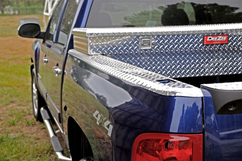 Dee Zee 02-09 Dodge Ram Bed Cap Wrap W/Stake Pockets Brite-Tread Aluminum 8Ft Bed