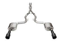画像をギャラリービューアに読み込む, Corsa 2024+ Ford Mustang GT 5.0L V8 Xtreme 4.5 Cat-Back Duel Rear w/ 4.5 In Carbon Fiber Tips