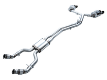 画像をギャラリービューアに読み込む, AWE Tuning 19-23 Audi C8 S6/S7 2.9T V6 AWD Touring Edition Exhaust - Diamond Black Tips
